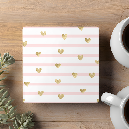 Valentine's Ceramic Coaster